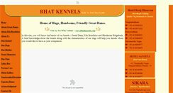 Desktop Screenshot of bhatkennels.in
