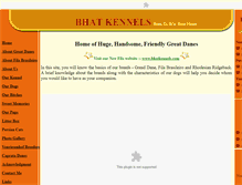 Tablet Screenshot of bhatkennels.in